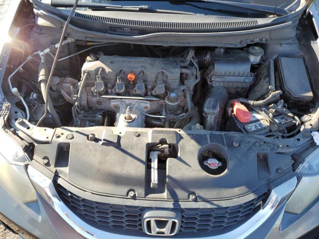 19XFB2F90DE072514 - 2013 HONDA CIVIC EXL ნაცრისფერი ფოტო 11