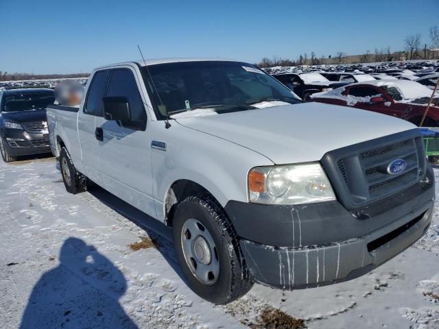 1FTRX12W36NA80643 - 2006 FORD F150 WHITE photo 4