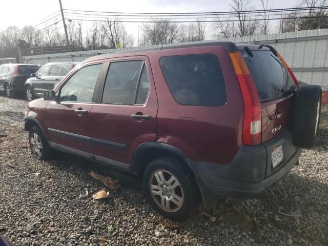 SHSRD78883U115703 - 2003 HONDA CR-V EX BURGUNDY photo 2