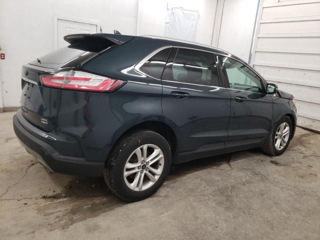 2FMPK4J95KBC60744 - 2019 FORD EDGE SEL TEAL photo 3