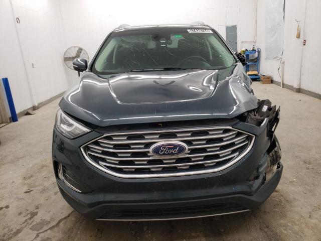 2FMPK4J95KBC60744 - 2019 FORD EDGE SEL TEAL photo 5