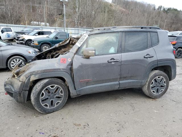 ZACCJBCT2GPD57504 - 2016 JEEP RENEGADE TRAILHAWK Šedá fotografie 1