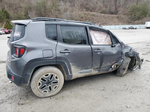 ZACCJBCT2GPD57504 - 2016 JEEP RENEGADE TRAILHAWK Šedá fotografie 3