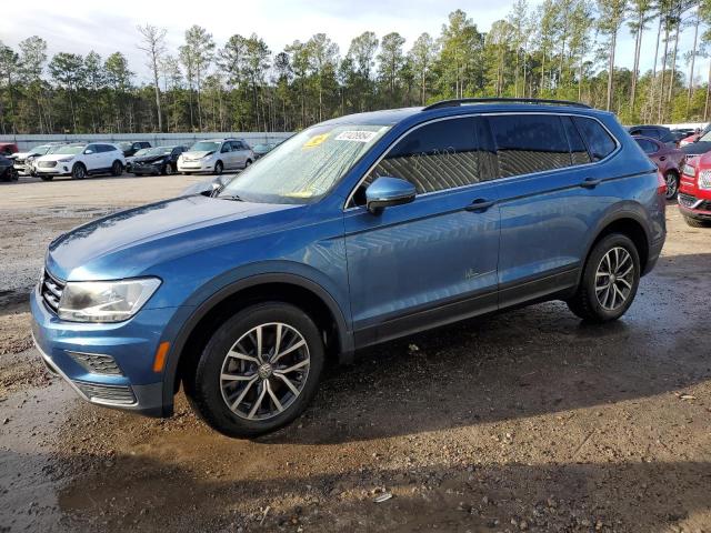 3VV3B7AXXKM029485 - 2019 VOLKSWAGEN TIGUAN SE BLUE photo 1