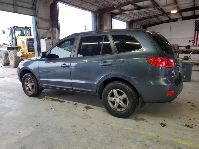 5NMSG13D48H159155 - 2008 HYUNDAI SANTA FE GLS BLUE photo 2