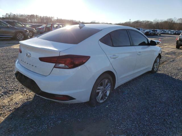 5NPD84LF8LH542584 - 2020 HYUNDAI ELANTRA SEL WHITE photo 3