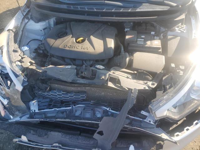 KNAFK4A64F5308876 - 2015 KIA FORTE LX SILVER photo 11