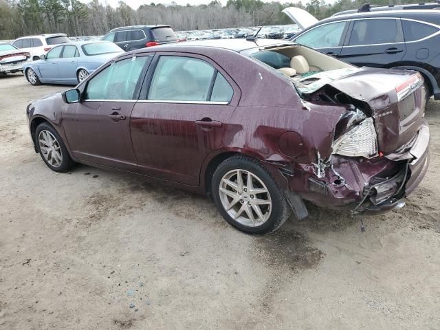 3FAHP0JGXBR327296 - 2011 FORD FUSION SEL BURGUNDY photo 2