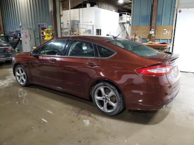 3FA6P0HD4FR276788 - 2015 FORD FUSION SE MAROON photo 2