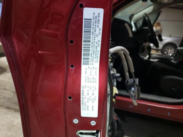 1C4PJMCS7EW145069 - 2014 JEEP CHEROKEE LATITUDE BURGUNDY photo 13