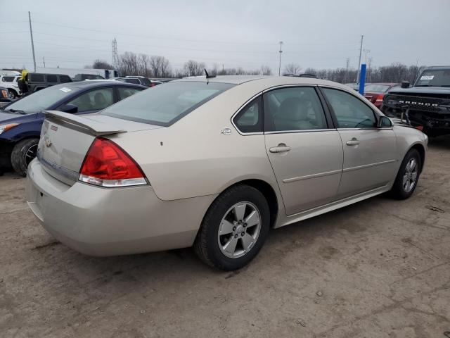 2G1WT57K291134847 - 2009 CHEVROLET IMPALA 1LT GOLD photo 3