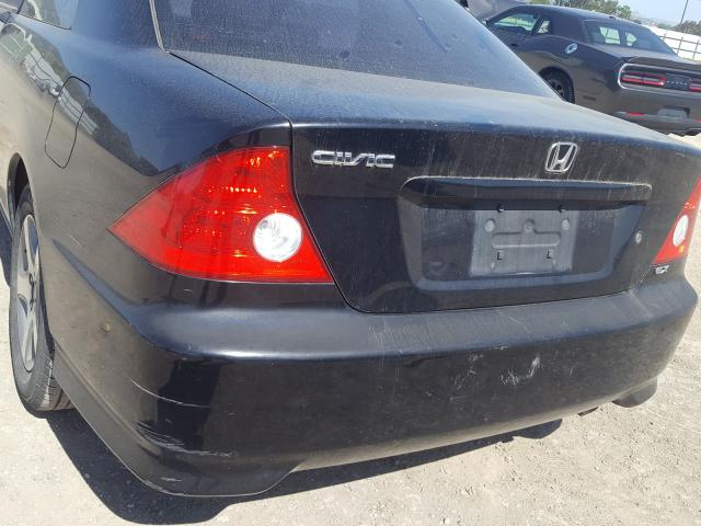 1HGEM22985L046023 - 2005 HONDA CIVIC EX  photo 9