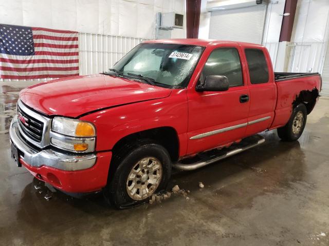 1GTEK19BX6Z152219 - 2006 GMC SIERRA K1500 RED photo 1