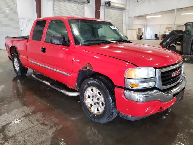 1GTEK19BX6Z152219 - 2006 GMC SIERRA K1500 RED photo 4