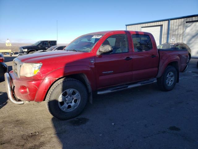 5TELU42N69Z600150 - 2009 TOYOTA TACOMA DOUBLE CAB BURGUNDY photo 1