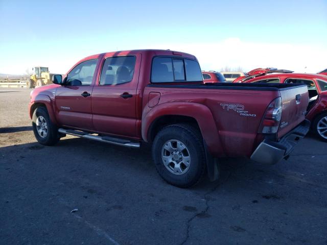 5TELU42N69Z600150 - 2009 TOYOTA TACOMA DOUBLE CAB BURGUNDY photo 2