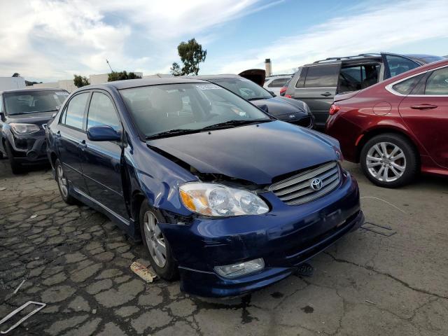 1NXBR32E83Z165974 - 2003 TOYOTA COROLLA CE BLUE photo 4