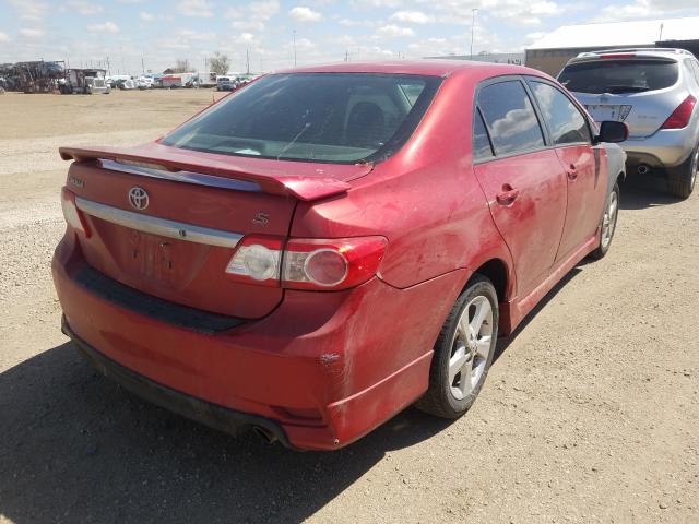 2T1BU4EEXDC991941 - 2013 TOYOTA COROLLA BASE  photo 4