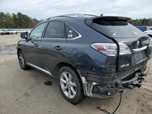 2T2ZK1BAXAC024919 - 2010 LEXUS RX 350 GRAY photo 2