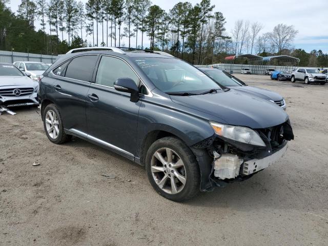 2T2ZK1BAXAC024919 - 2010 LEXUS RX 350 GRAY photo 4