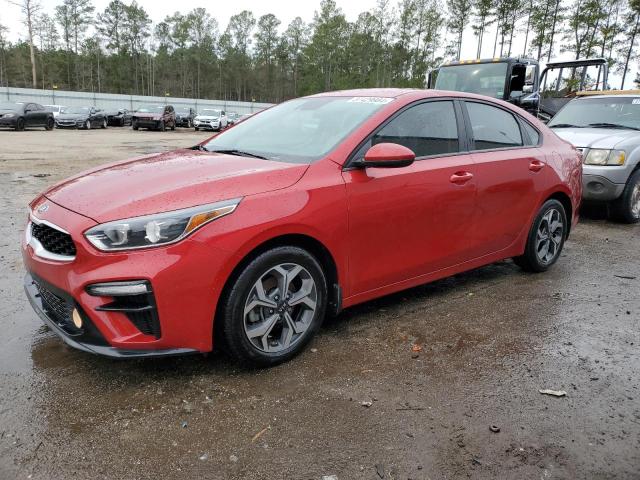 3KPF24AD0KE086062 - 2019 KIA FORTE FE RED photo 1