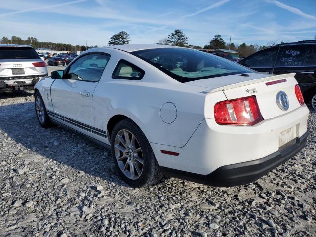 1ZVBP8AN9A5156066 - 2010 FORD MUSTANG WHITE photo 2