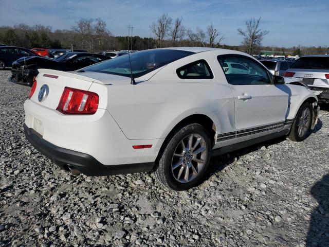 1ZVBP8AN9A5156066 - 2010 FORD MUSTANG WHITE photo 3