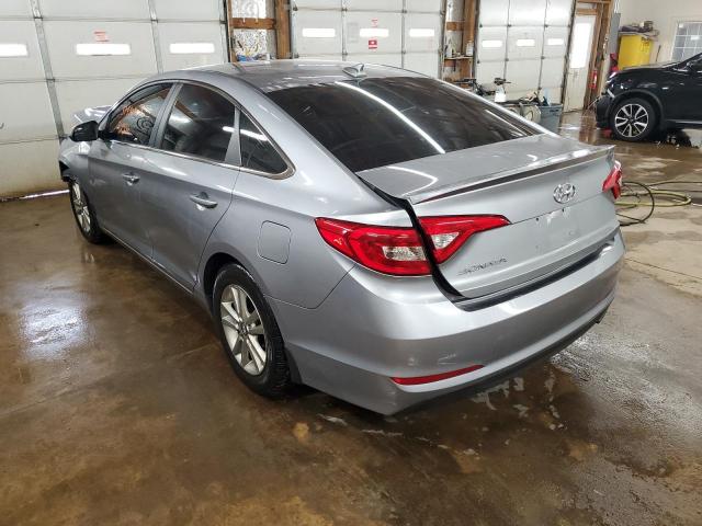 5NPE24AF0HH565986 - 2017 HYUNDAI SONATA SE SILVER photo 2