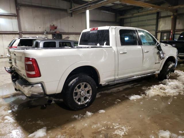 3C6UR5FL5KG595231 - 2019 RAM 2500 LARAMIE WHITE photo 3