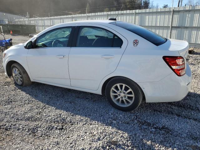 1G1JD5SB2L4101485 - 2020 CHEVROLET SONIC LT WHITE photo 2