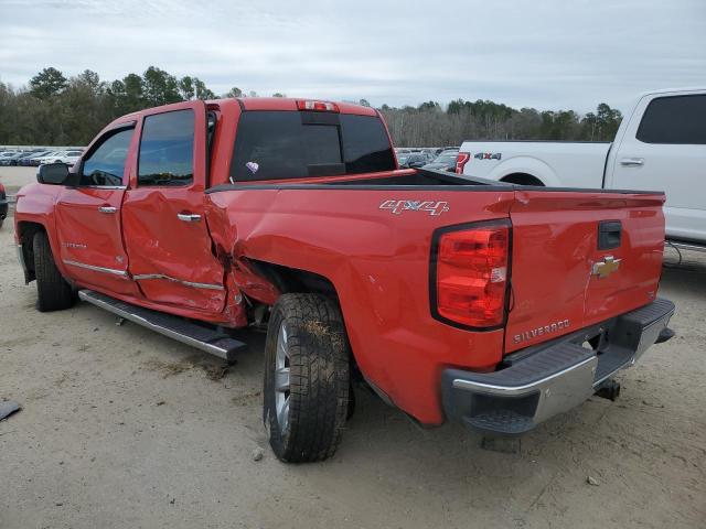 3GCUKSEC3FG263694 - 2015 CHEVROLET SILVERADO K1500 LTZ RED photo 2