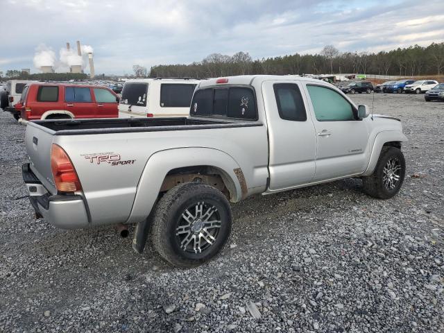 5TEUU42N56Z244399 - 2006 TOYOTA TACOMA ACCESS CAB SILVER photo 3