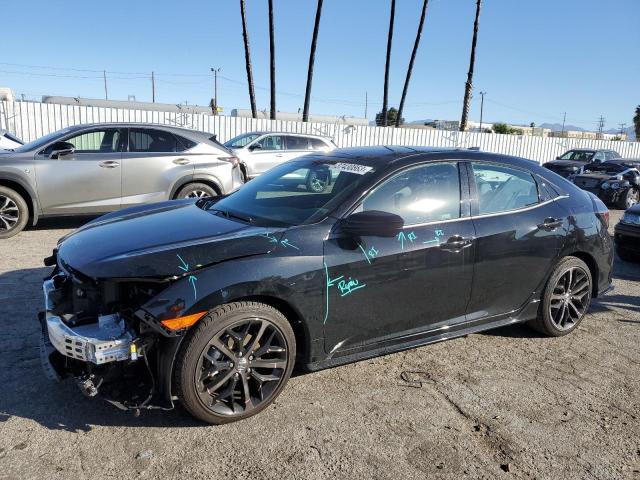 SHHFK7H49MU408815 - 2021 HONDA CIVIC SPOR BLACK photo 1