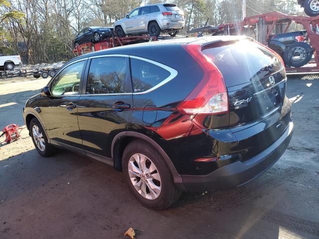 JHLRM4H51CC022193 - 2012 HONDA CR-V EX BLACK photo 2