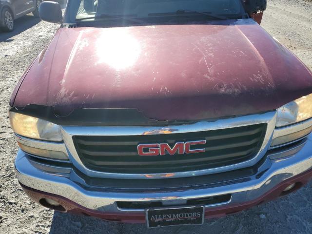 2GTEK13T861248411 - 2006 GMC NEW SIERRA K1500 MAROON photo 11