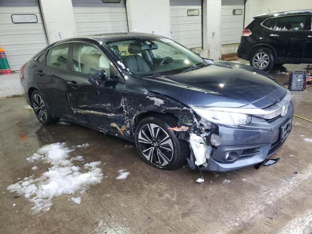 JHMFC1F70JX032238 - 2018 HONDA CIVIC EXL Mavi foto 4