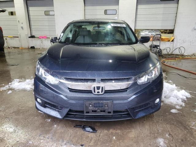 JHMFC1F70JX032238 - 2018 HONDA CIVIC EXL BLUE photo 5