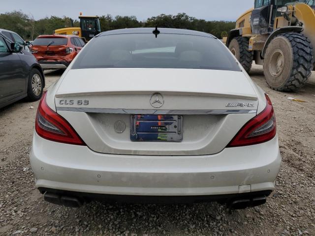 WDDLJ7EBXCA052110 - 2012 MERCEDES-BENZ CLS 63 AMG WHITE photo 6