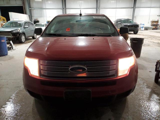 2FMDK46C47BA57410 - 2007 FORD EDGE SE MAROON photo 5