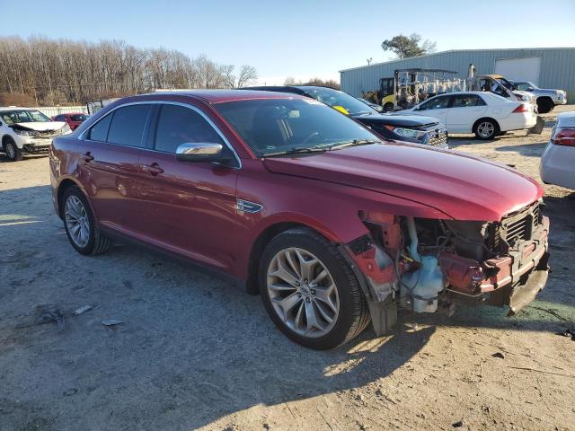 1FAHP2F8XFG146743 - 2015 FORD TAURUS LIMITED RED photo 4