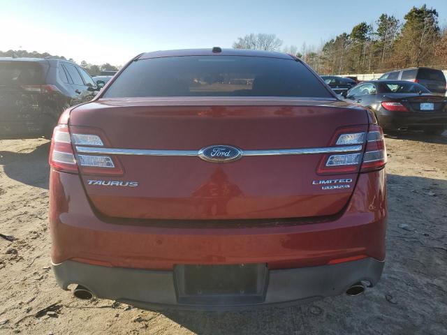1FAHP2F8XFG146743 - 2015 FORD TAURUS LIMITED RED photo 6