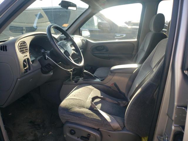 1GNDS13S642449635 - 2004 CHEVROLET TRAILBLAZE SILVER photo 7