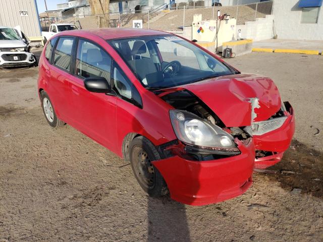 JHMGE8H20AC007937 - 2010 HONDA FIT RED photo 4