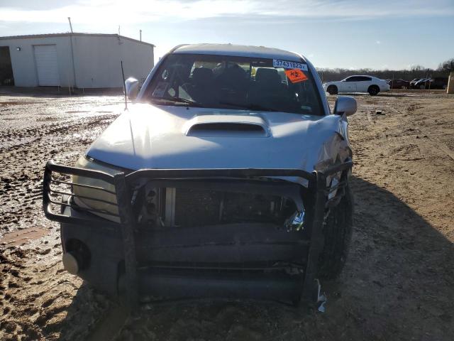 5TEMU52N37Z342323 - 2007 TOYOTA TACOMA DOUBLE CAB LONG BED SILVER photo 5