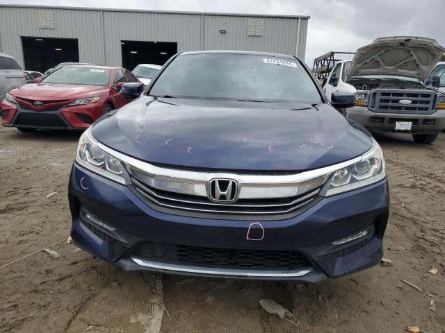 1HGCR2F86GA138062 - 2016 HONDA ACCORD EXL BLUE photo 5