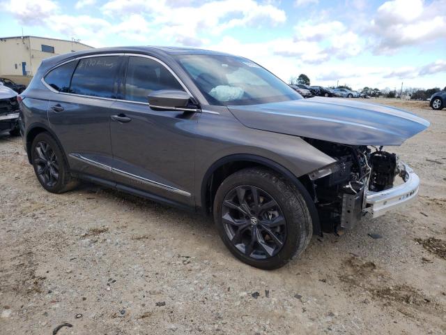 5J8YD9H44NL009374 - 2022 ACURA MDX TECHNOLOGY GRAY photo 4