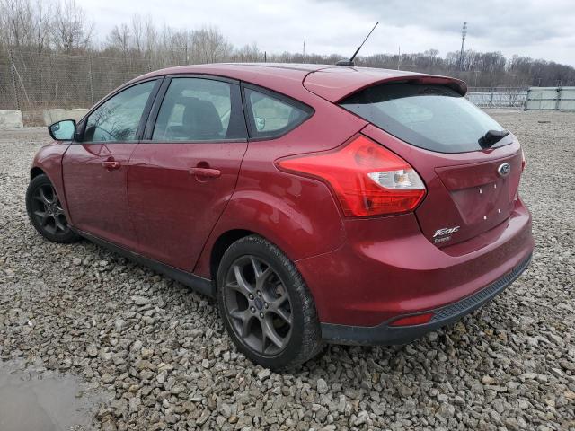 1FADP3K27DL160688 - 2013 FORD FOCUS SE RED photo 2