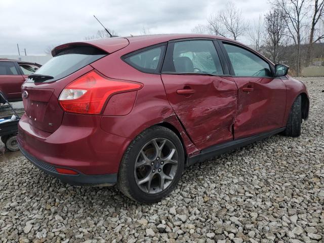 1FADP3K27DL160688 - 2013 FORD FOCUS SE RED photo 3