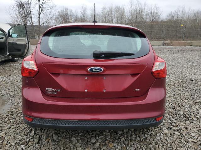 1FADP3K27DL160688 - 2013 FORD FOCUS SE RED photo 6