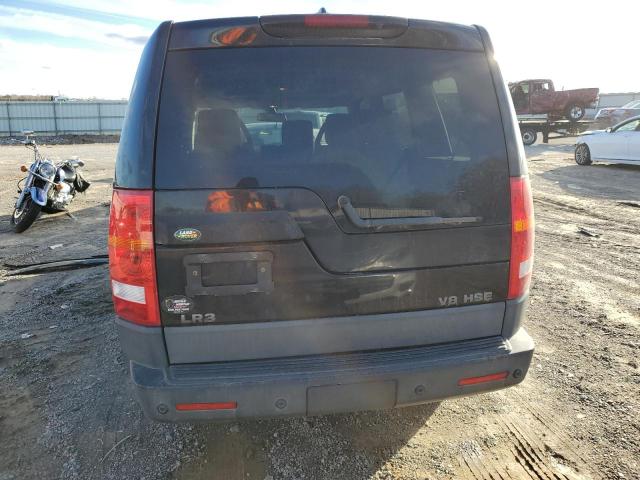 SALAG254X7A439310 - 2007 LAND ROVER LR3 HSE BLACK photo 6